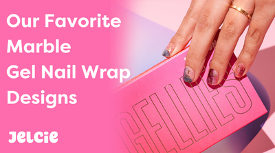Our Favorite Marble Gel Nail Wrap Designs