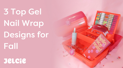 3 Top Gel Nail Wrap Designs for Fall