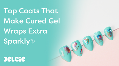Top Coats That Make Cured Gel Wraps Extra Sparkly