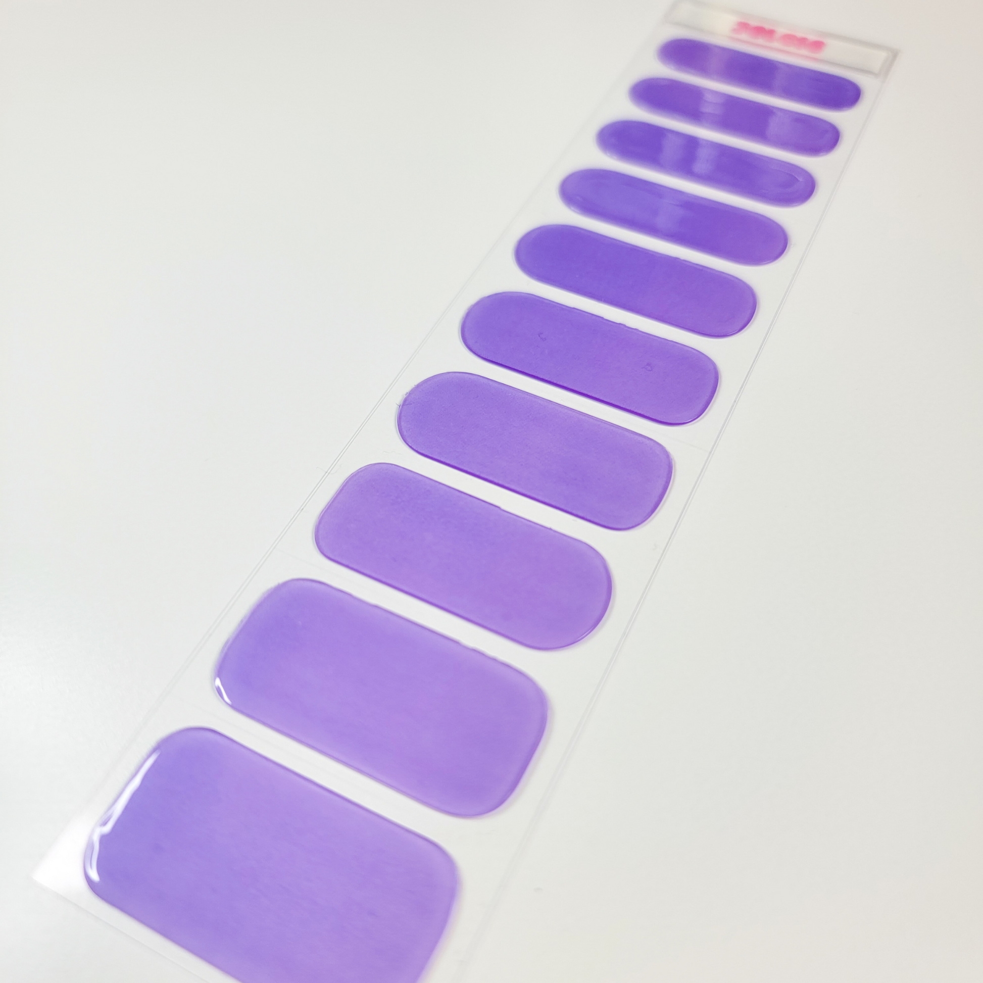 Copy of Gel Nail Stickers - Mosaic (Purple) – miel